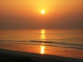 Sunrise at Bay of Bengal, India