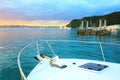 Sunrise at the Bay of Islands, North Island, New Zealand. Royalty Free Stock Photo