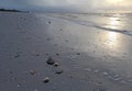 Sunrise on the beach at Sanibel Island Florida