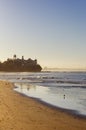 Sunrise on the Beach Vertical