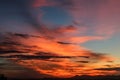 Sunrise with beautiful sky Royalty Free Stock Photo