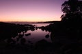 Sunrise at Binalong Bay East Coast of Tasmania Royalty Free Stock Photo