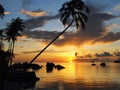 Sunrise in bintan island