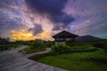 Sunrise Bintan Island Wonderfull Indonesia Royalty Free Stock Photo