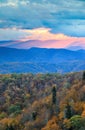 Sunrise Blue Ridge Mountains North Carolina Royalty Free Stock Photo