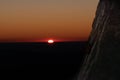 Sunrise in the Blue Ridge Mountains of Virginia Royalty Free Stock Photo