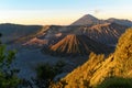 Sunrise on Bromo Volcano in Java Royalty Free Stock Photo