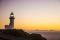 Sunrise at Byron Bay Lighthouse Royalty Free Stock Photo