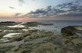 Sunrise at Cabo Cervera in Torrevieja, Alicante province in Spain