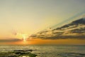 Sunrise at Cabo Cervera in Torrevieja, Alicante province in Spain