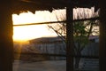 Sunrise at Cabo de la Vela in the Colombian Guajira. Copy space