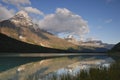 Sunrise in Canadian Rockies Royalty Free Stock Photo