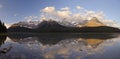 Sunrise in Canadian Rocky Mountains