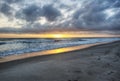 Sunrise at Canaveral National Seshore Royalty Free Stock Photo