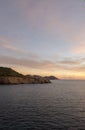 Sunrise in the Cap Martinet on the island of Ibiza Royalty Free Stock Photo