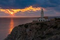 Sunrise at Capdepera lighthouse, Mallorca