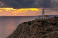 Sunrise at Capdepera lighthouse, Mallorca