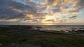 Sunrise in Cape Agulhas National Park Royalty Free Stock Photo