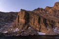 Sunrise at Chasm Lake, Colorado Royalty Free Stock Photo
