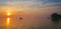 Sunrise on the Chesapeake Bay Royalty Free Stock Photo