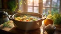 Sunrise Chicken Noodle Soup