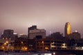 Before sunrise in Cincinnati Royalty Free Stock Photo