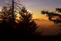 Sunrise At Clingman's Dome Royalty Free Stock Photo