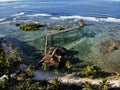 Sunrise at Cloud 9 - Siargao Island - The Philippines Royalty Free Stock Photo