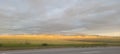 Sunrise Colorado Plains cloudy sunlight Royalty Free Stock Photo