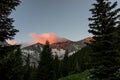 Sunrise in the Colorado Rocky Mountains, Sangre de Cristo Range Royalty Free Stock Photo