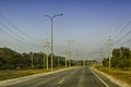 Sunrise Concrete Road