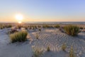 Sunrise in Corbu beach, Romania