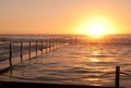 Sunrise Cronulla, Sydney Royalty Free Stock Photo