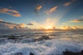 Sunrise at Currumbin Rock, Gold Coast, Australia Royalty Free Stock Photo