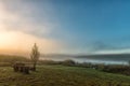 Sunrise at the dam at Tortoni near Maclear