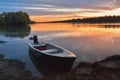 Sunrise on Danube Delta Roamania