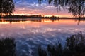 Sunrise on Danube Delta Roamania