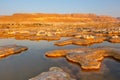 Sunrise at Dead Sea Israel desert landscape salt morning water nature