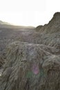 Rocky desert landscape sunrise Mojave Desert, Death Valley, California USA Royalty Free Stock Photo