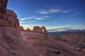 Sunrise at Delicate Arch - Moab, Utah Royalty Free Stock Photo