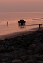 Sunrise at Digha Beach.