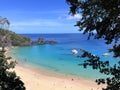 Fernando de Noronha: Brazilian Paradise of Pristine Beaches and Marine Wonders, beach from atop Royalty Free Stock Photo