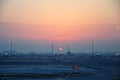 Sunrise in Doha Airport