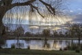 Sunrise in early January at Bushy Park