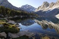 Sunrise in eastern Sierra Nevada mountains