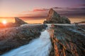 Sunrise at Elephant Rock in Queensland