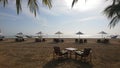 Early morning beach in Bali Royalty Free Stock Photo