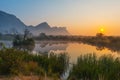 Sunrise in the Entabeni Safari Game Reserve, South Africa