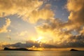 Sunrise at Espanola Island, Galapagos National park, Ecuador.