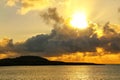Sunrise at Espanola Island, Galapagos National park, Ecuador